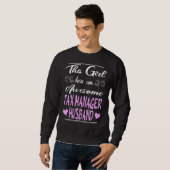 Dieses Mädchen hat einen Phantastischen Steuerbera Sweatshirt (Vorne ganz)