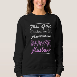 Dieses Mädchen hat einen Phantastischen Steuermana Sweatshirt