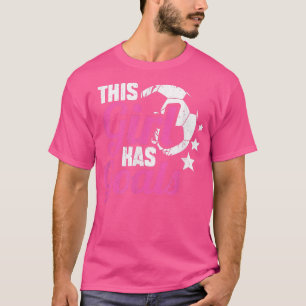 Dieses Mädchen hat Ziele - Funny Women Fußball-Spi T-Shirt