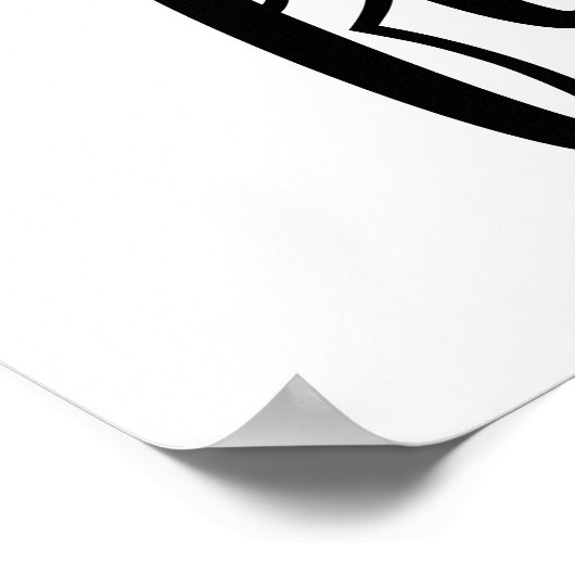 Dieses Mädchen ist auf Feuerplakat Poster (Ecke)