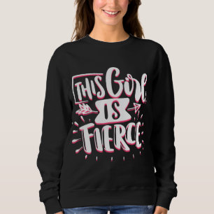 Dieses Mädchen ist die Ermächtigung des Mädchen du Sweatshirt