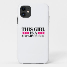 Dieses Mädchen ist ein Notar-iPhone-Fall Case-Mate iPhone Hülle