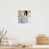 Dieses Mädchen ist Gift... (auf Holz) Poster (Küche)