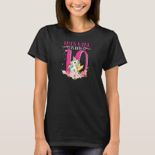Dieses Mädchen ist jetzt 10 zweistellige Ziffern 1 T-Shirt