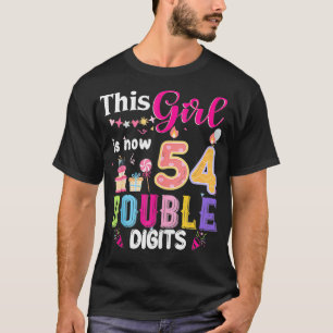 Dieses Mädchen ist jetzt 54 1970 Jahre doppelte Zi T-Shirt