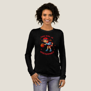 Dieses Mädchen ist nicht aufzuhalten Tri-Blend Shirt