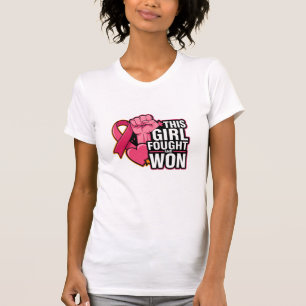 Dieses Mädchen kämpfte und gewann T-Shirt