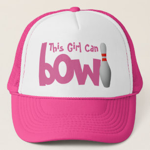 Dieses Mädchen kann Bowler Truckerkappe