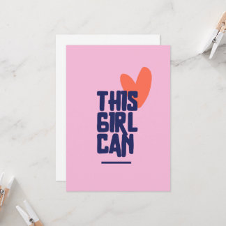 Dieses Mädchen kann Einladung