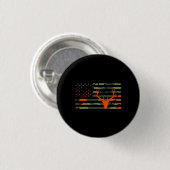 Dieses Mädchen kann lebenswichtig jagen Button (Vorne & Hinten)