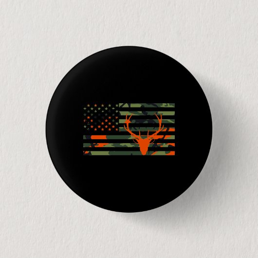 Dieses Mädchen kann lebenswichtig jagen Button (Vorderseite)