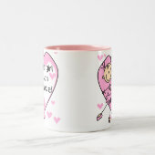 Dieses Mädchen kann T - Shirts und Geschenke Zweifarbige Tasse (Mittel)