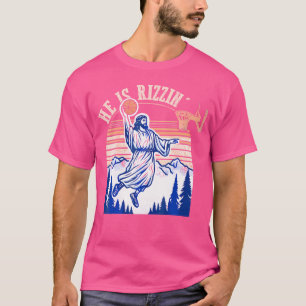 Dieses Mädchen läuft auf Jesus und Volleyball Spie T-Shirt