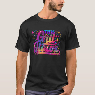 Dieses Mädchen leuchtet 80er 90er Party Fantastisc T-Shirt