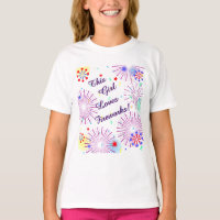 Dieses Mädchen Liebe Feuerwerk! 4. Juli T - Shirt