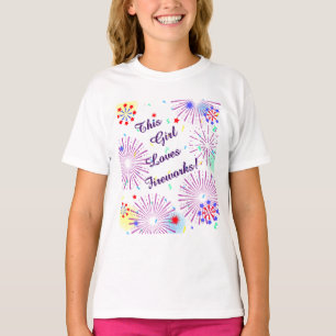 Dieses Mädchen Liebe Feuerwerk! 4. Juli T - Shirt