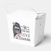 Dieses Mädchen Liebe Halloween Geschenkschachtel (Rückseite)