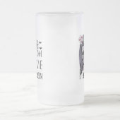 Dieses Mädchen Liebe Halloween Mattglas Bierglas (Mittel)