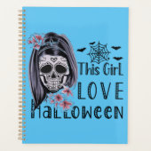 Dieses Mädchen Liebe Halloween Planer (Vorderseite)