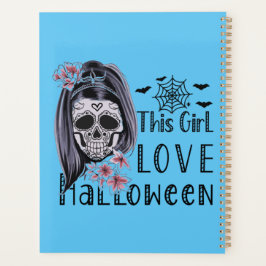 Dieses Mädchen Liebe Halloween Planer