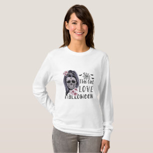 Dieses Mädchen Liebe Halloween T-Shirt
