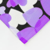 Dieses Mädchen Liebe ihr Pferd Fleecedecke (Ecke)