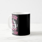 Dieses Mädchen Liebe, Mädchen zu fischen Kaffeetasse (Vorderseite Links)