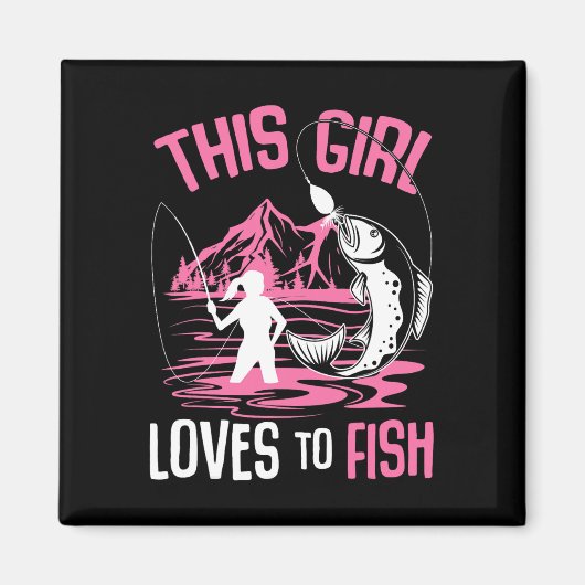 Dieses Mädchen Liebe, Mädchen zu fischen Magnet (Vorne)