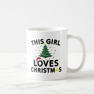 Dieses Mädchen-Liebe-Weihnachten Kaffeetasse
