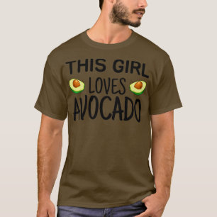 Dieses Mädchen Lieben Avocado T-Shirt