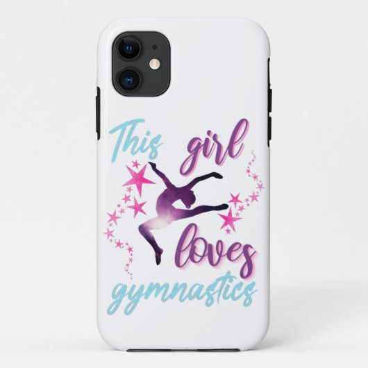 Dieses Mädchen Lieben Gymnastik Stars Leap Case-Mate iPhone Hülle (Rückseite)