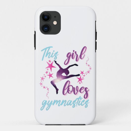 Dieses Mädchen Lieben Gymnastik Stars Leap Case-Mate iPhone Hülle (Rückseite)