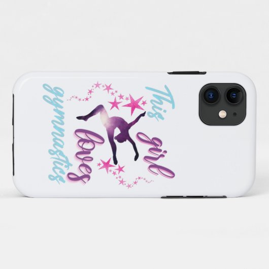Dieses Mädchen Lieben Gymnastik Stars Leap Case-Mate iPhone Hülle (Rückseite (Horizontal))