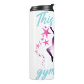 Dieses Mädchen Lieben Gymnastik Stars Leap Thermosbecher (Nach links gedreht)