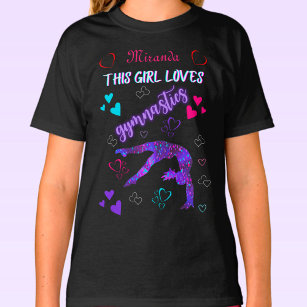 Dieses Mädchen Lieben Gymnastik T - Shirt