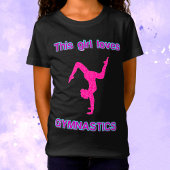 Dieses Mädchen Lieben Gymnastik T-Shirt
