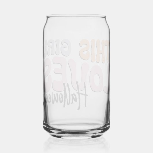 Dieses Mädchen Lieben Halloween Dosenglas (Rückseite)