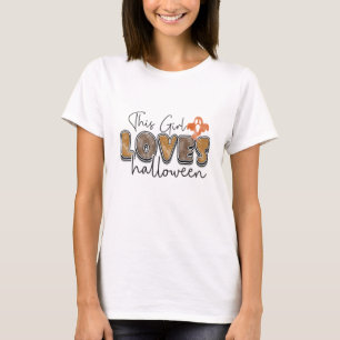 Dieses Mädchen Lieben Halloween - Halloween T-Shirt