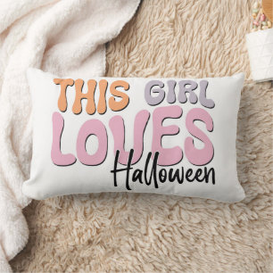 Dieses Mädchen Lieben Halloween Lendenkissen