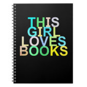 Dieses Mädchen Lieben Notizblock (Vorderseite)