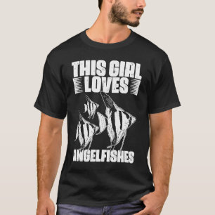 Dieses Mädchen Lieben Phantastisches Aquarium Ange T-Shirt