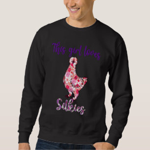 Dieses Mädchen Lieben Silkes Farm Teen Schwester B Sweatshirt
