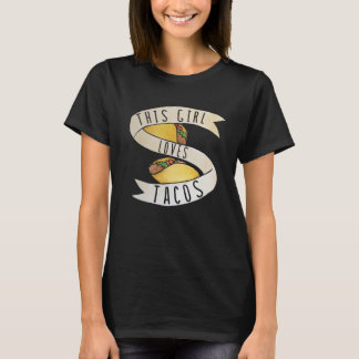 Dieses Mädchen Lieben Tacos T-Shirt