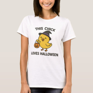 Dieses Mädchen liebt Halloween lustig T-Shirt