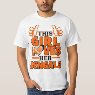 Dieses Mädchen liebt ihre Bengalen T-Shirt