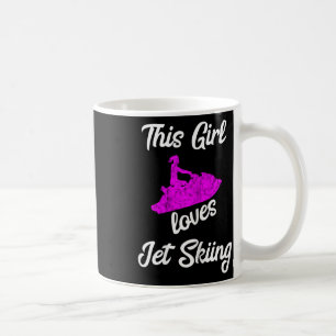 Dieses Mädchen liebt Jet-Ski-Fahren Wasser-Jet-Ski Kaffeetasse