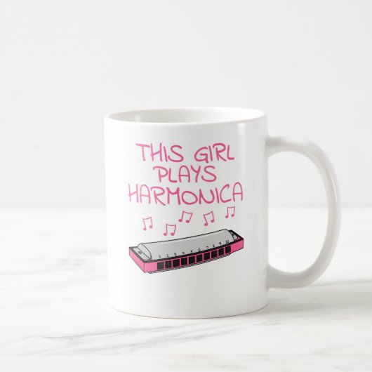 Dieses Mädchen spielt Harmonica, Musikerin Kaffeetasse (Rechts)