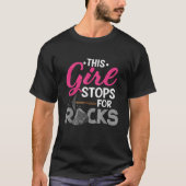 Dieses Mädchen stürzt sich für Rocks Rock Collecto T-Shirt (Vorderseite)