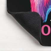 Dieses Mädchen träumt vom Reiten Mousepad (Ecke)