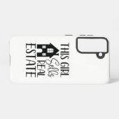 Dieses Mädchen verkauft echtes Anwesen Handy Gehäu Samsung Galaxy Hülle (Rückseite (Horizontal))